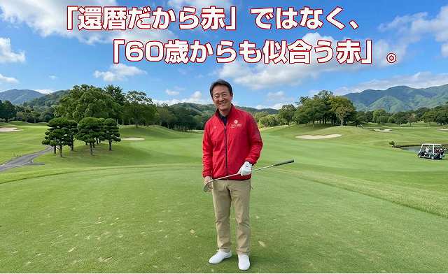 赤の服をお持ちでない方に赤の持つパワーを！